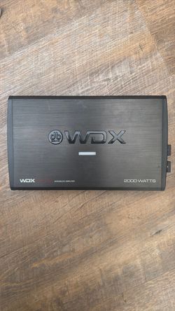 DB Drive WDX 2000W Monoblock Car Amplifier