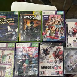 VIDEO GAMES FOR JUST - 8 Games For $40 