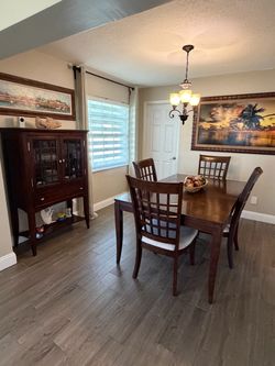 Dining room set with China cabinet