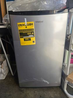 Whirlpool refrigerator/freezer 4.3cubic