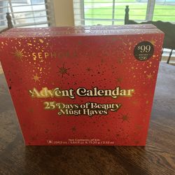 Sephora Favorites Advent Calendar 25 Days Of Beauty 2025 Holiday Limited Edition