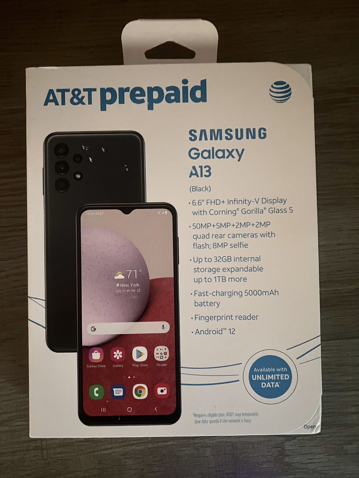 Prepaid Smartphone Samsung Galaxy A13