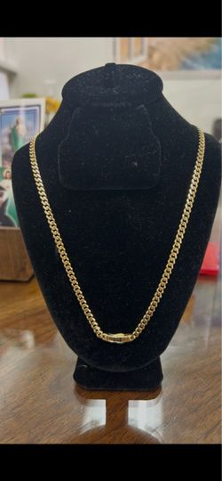 18k  monaco chain 18 inches pick up only!!