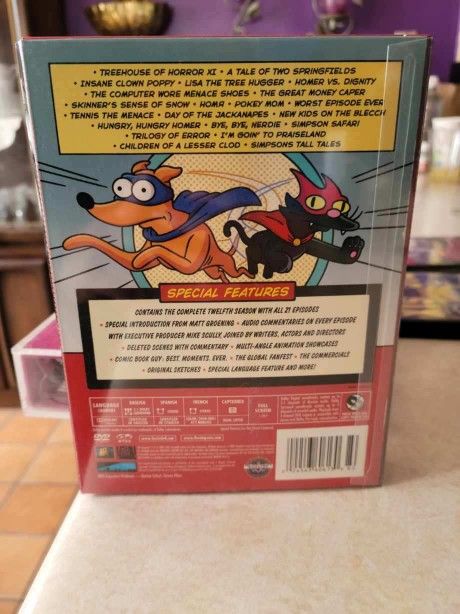 The Simpson Season 12 Complete Collectors Edition