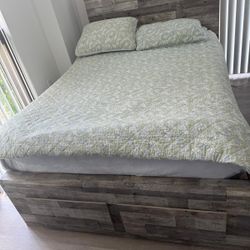 Bed Frame And Mattress For Sale