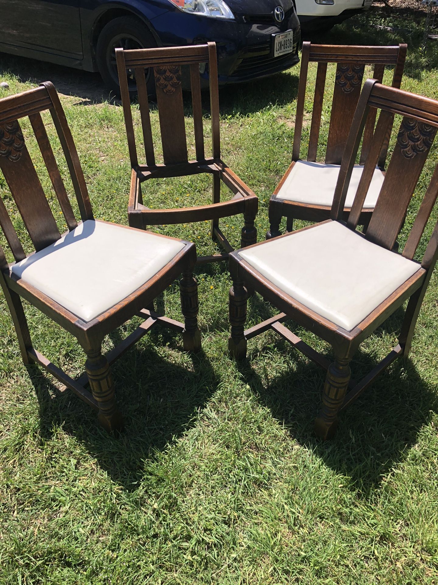 Antique Oak Chairs