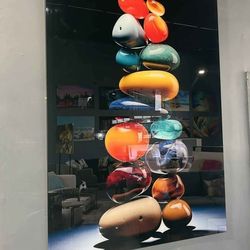 WALL ART TEMPERED GLASS 60x40