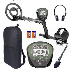 Metal Detector for Adults Professional, Gold Metal Detector, Higher Accuracy Gold Detector with Backlit LCD Display, 5 Mode, IP68 Waterproof Metal Det