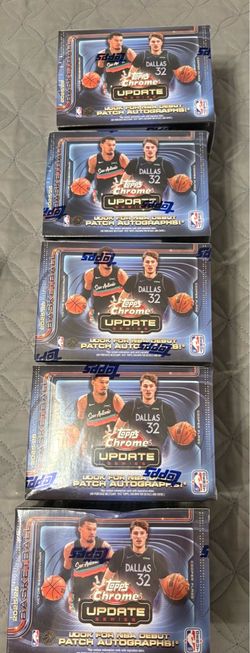Topps Chrome Value box