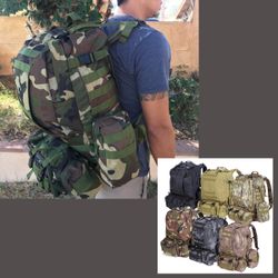 New waterproof 55L hiking camping hunting backpack rucksacks travel outdoors