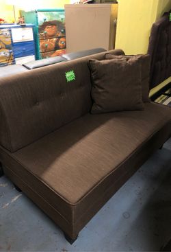 loveseat brown