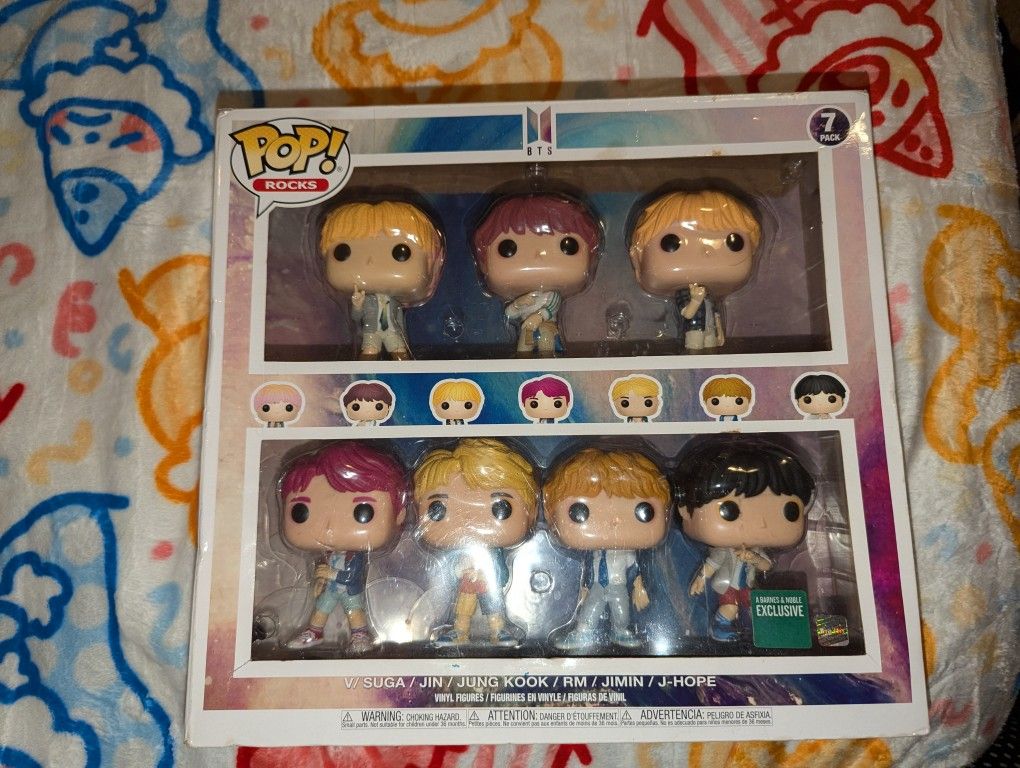 BTS Funko Pop Set (Exclusive)