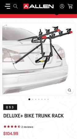 DELUXE 3 BIKE TRUNK RACK