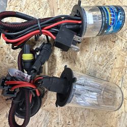 H4 4300k Hi/lo Beam Hid Bulbs Brand New 