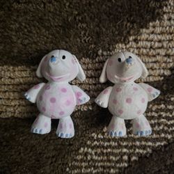 PINK SPOTTED ELEPHANT Plastic Figure Island Misfit Toy Rudolph 