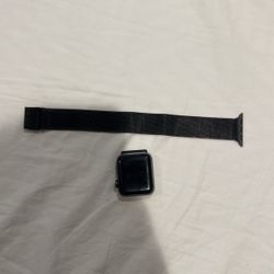 Black Series 3 Apple Watch 