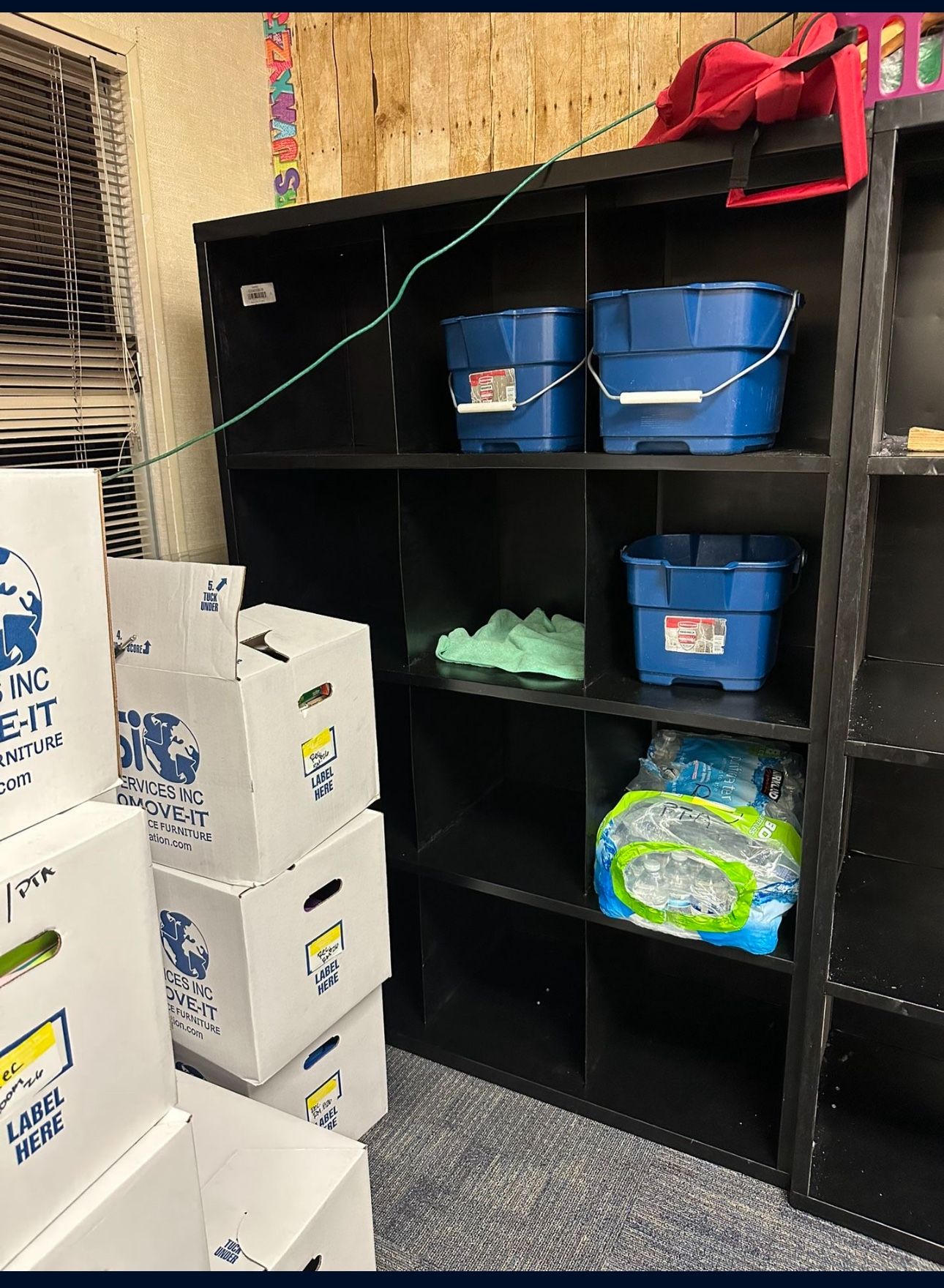 HUGE Heavy Duty STEEL 12-Cube Organizer (66 in. H x 46 in. W x 18 in. D) - Perfect For Schools, Daycares & Garages - Paid $600 Each w/tax - Have 3