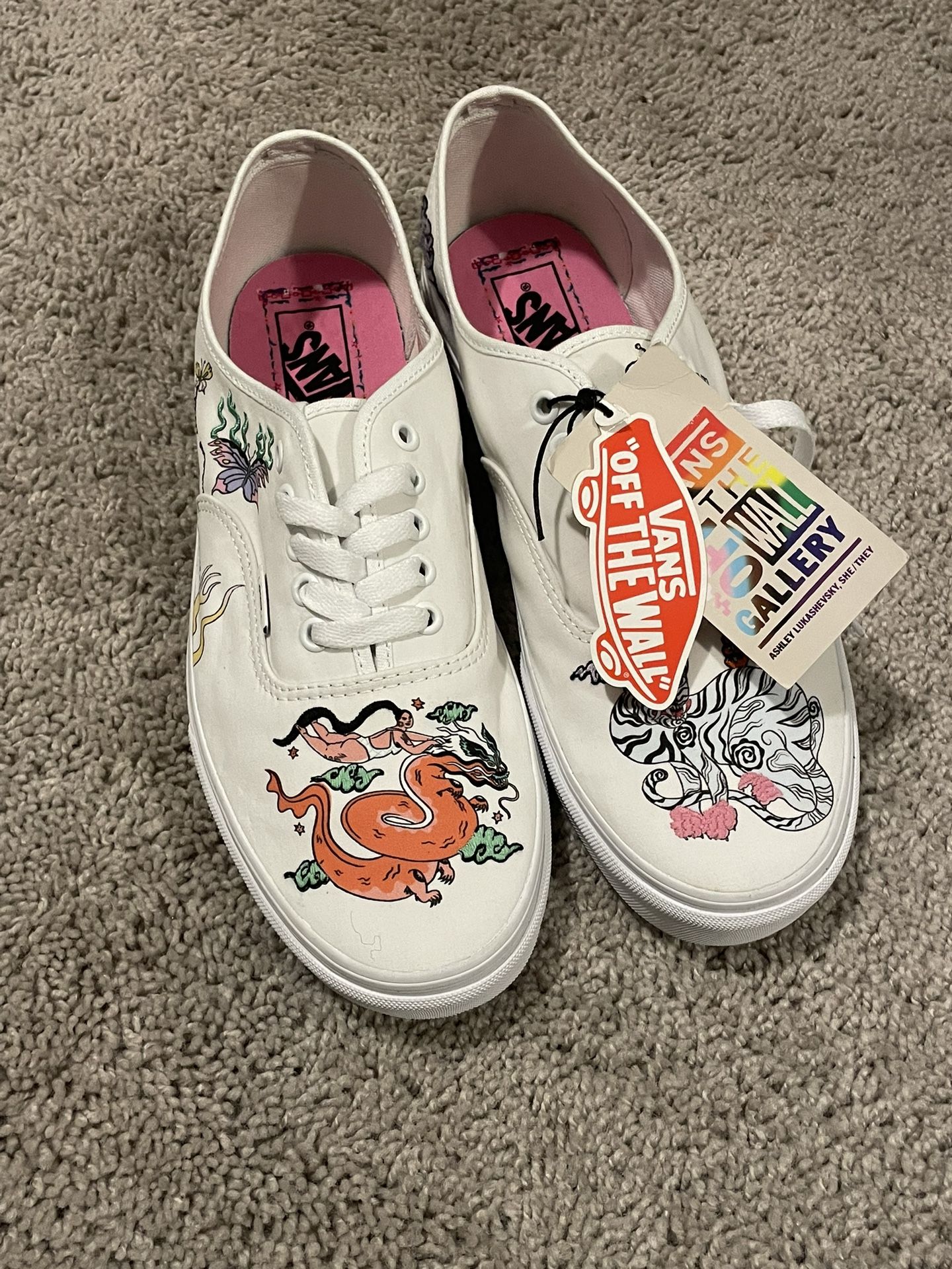 New Rare Vans ASHLEY LUKASHEVSKY, SHE/ THEY Collaboration