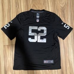 Raiders Jersey- Khalil Mack #52 