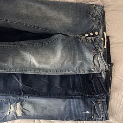 Denim Jeans (Ashley Mason, Levi’s, Universal Thread) Size 5