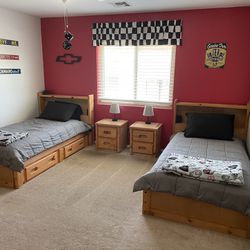 Kids Wood Bedroom Furniture 