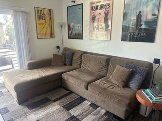 Brown U Couch