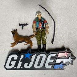 GI JOE ARAH VINTAGE 80s LAW AND ORDER FIGURE 3 3/4” 