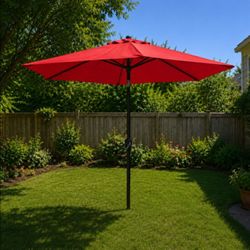 9 Feet Patio Umbrella With Tilt