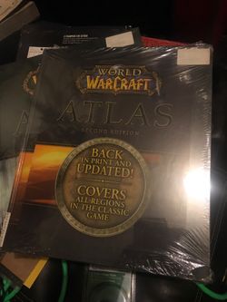 Factory sealed WoW Atlas Second Edition