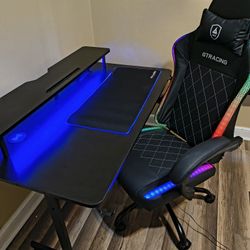 Gaming Desk And Chair 