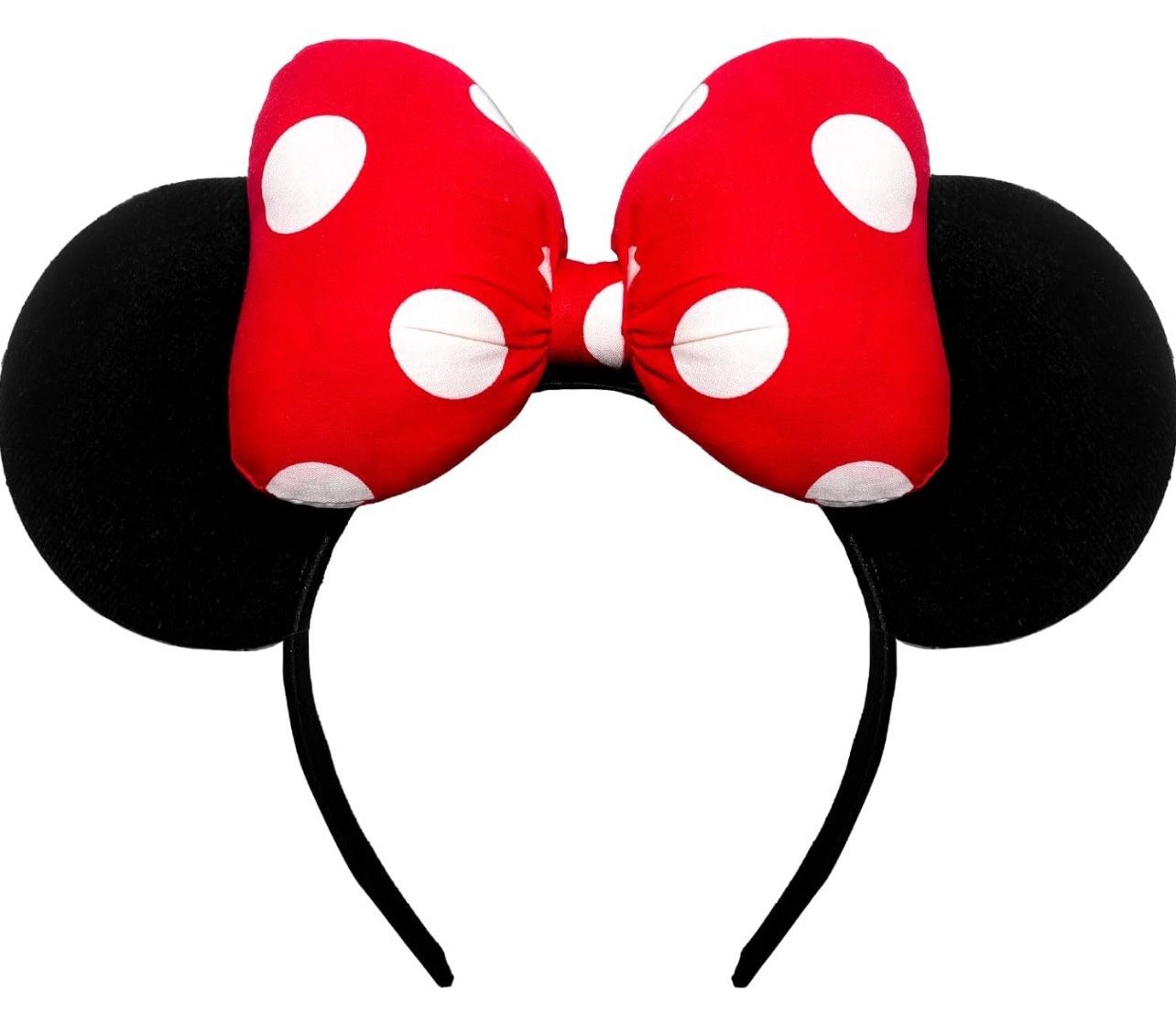 Mouse Ears Headband, Handmade Big Bows Mouse Ears Hairband, Super Stretchy Hair Accessories for Women Girls Parties 200+ bought in past month