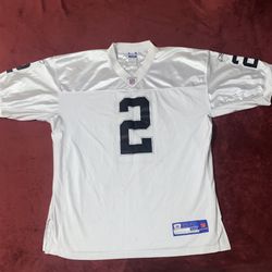 JaMarcus Russell Raiders Jersey #2 White NFL Size 52