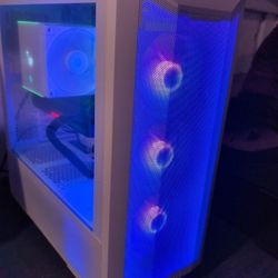 Custom Built PC Plus Desk Plus 2 Monitors