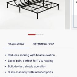 Adjustable (electric) Queen Bedframe 