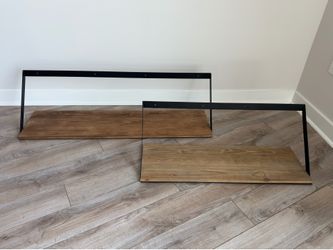 Shelves, pottery barn reclaimed wood (taking best offer)