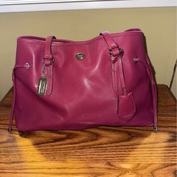 Coach Peyton Leather Handbag