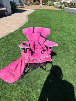 Baby delight grow with me pink chair