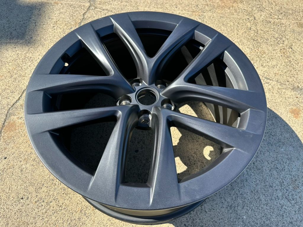 21" OEM Rear 2023 Tesla Model S Plaid Wheel Rim 21X10.5