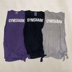 Gymshark activewear tops size small $25each/cada una