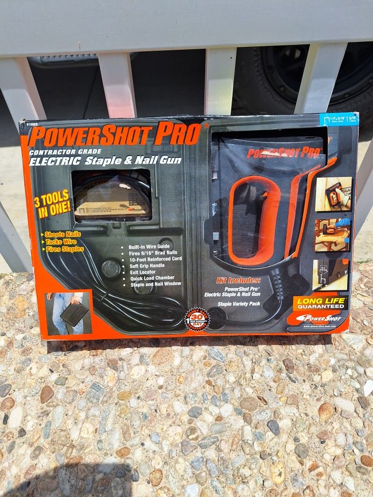 Power Shot Pro Dual Stapel and Nail Gun