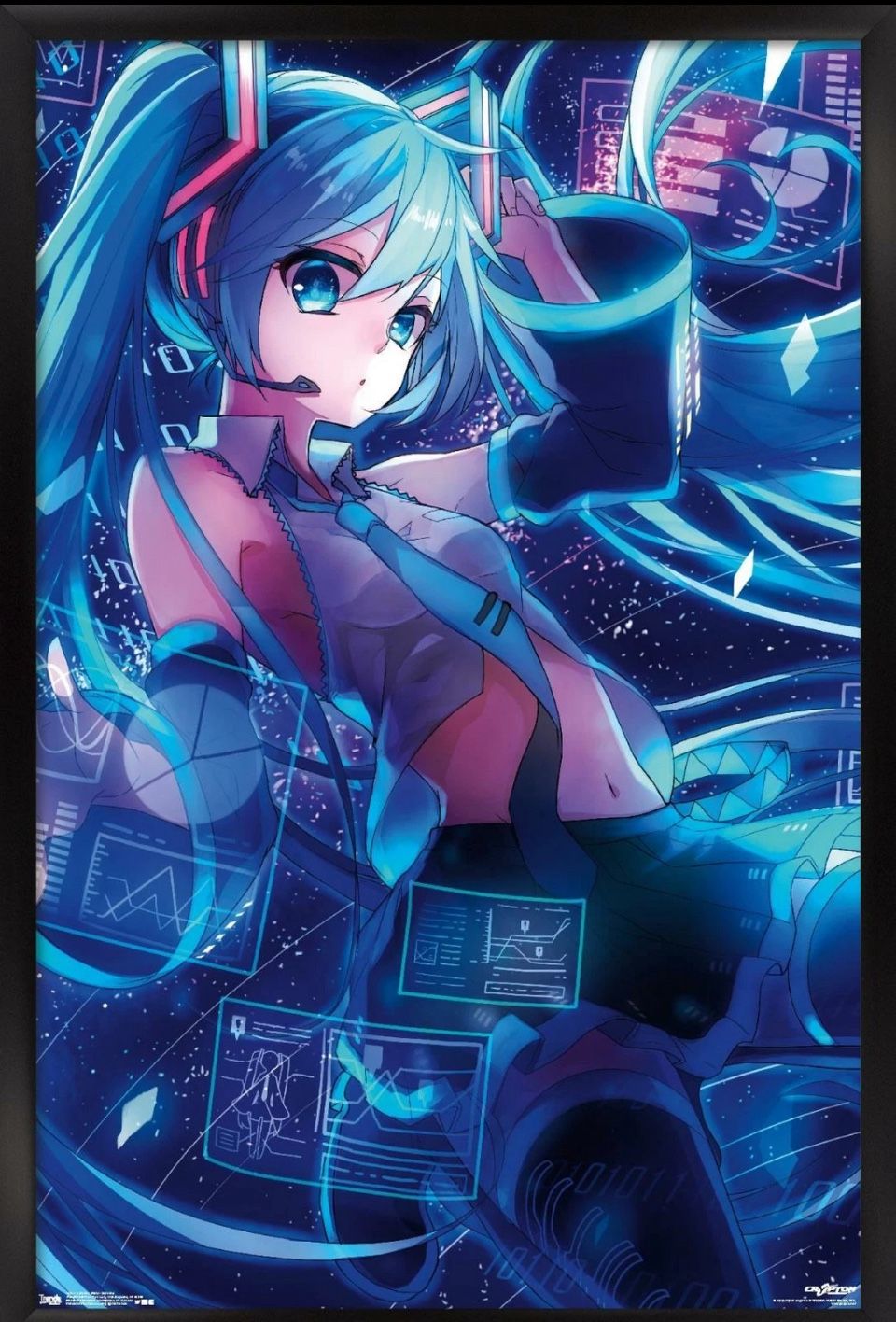 Hatsune Miku - Screens 14x22 Poster NIP