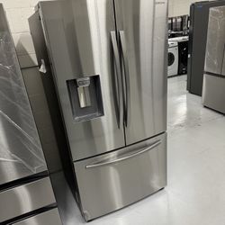 New Fridge French Door Stainless Steel 1 Year Warranty 