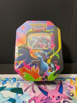 Mega Charizard Tin (Mega Charizard X) Pokemon