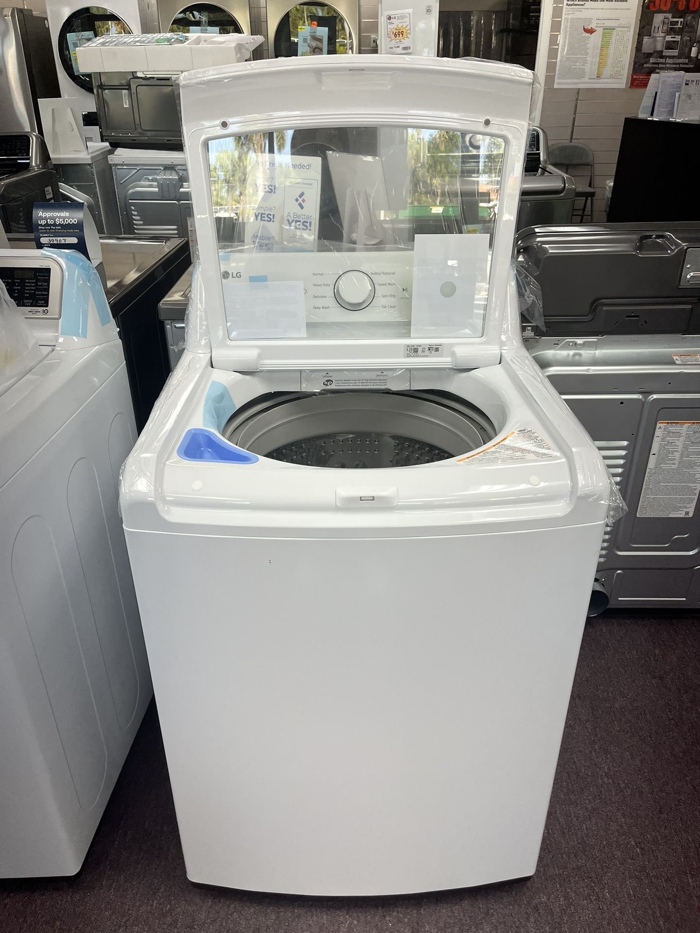 Washer-LG Brand New Washer With 1 Year Warranty 