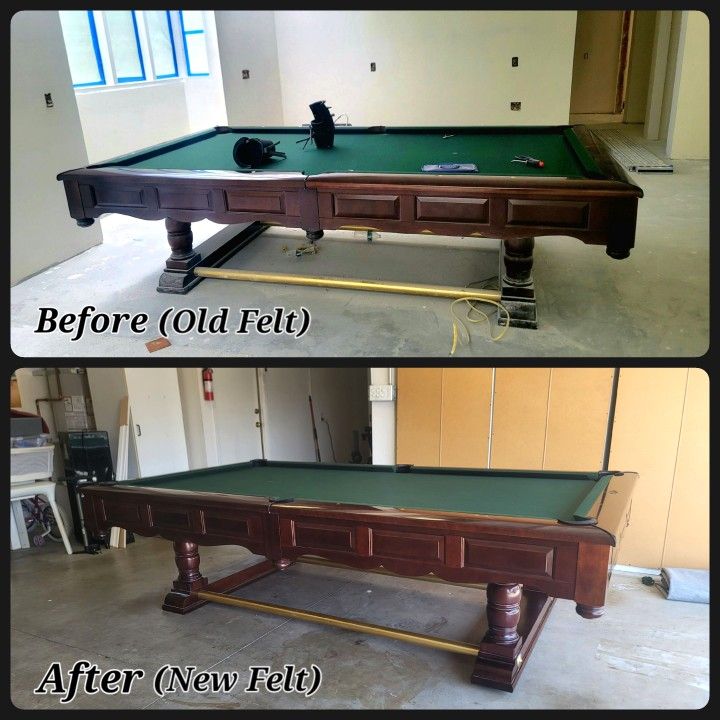 Pool Table Install