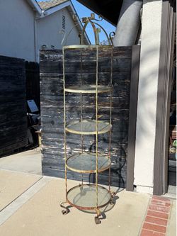 Antique planter stand
