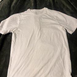 $3 White Crew Beck T Shirt Kids Size XL 100% Cotton