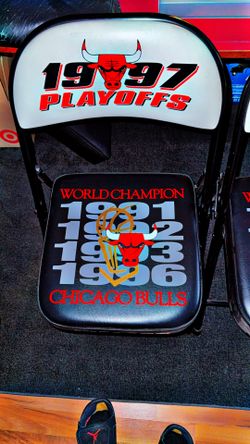 Pair of 1997 PLAYOFFS CHAIRS