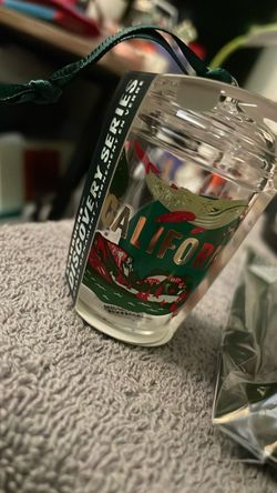 Starbucks glass ornament