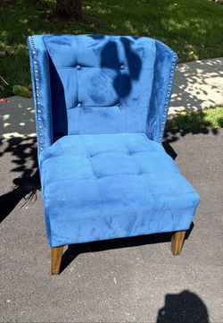 Blue Accent Chair